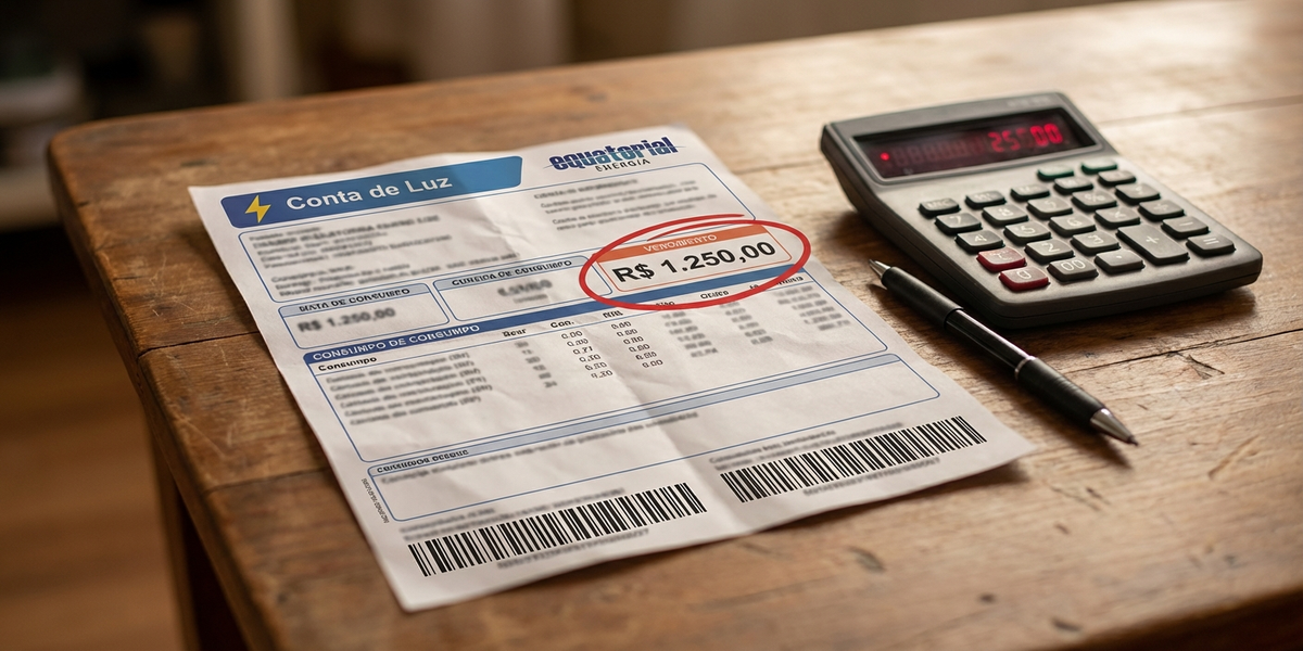 Conta de energia